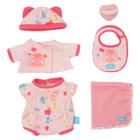 Conjunto de bonecas Manhattan Toy Baby Stella Welcome Baby com acessórios