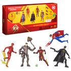 Conjunto de bonecos de ação DC Comics The Flash 5 figuras de 10 cm a mais de 3 anos