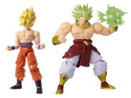 Conjunto de Bonecos de Ação Dragon Ball Super - Goku vs. Broly