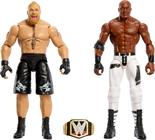 Conjunto de bonecos de ação Mattel WWE Championship Showdown, pacote com 2