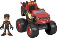 Conjunto de bonecos e caminhões de brinquedo Fisher-Price Blaze Ninja Blaze & AJ