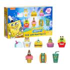 Conjunto de bonecos Just Play SpongeBob SquarePants Fun com comida de 2,5 polegadas