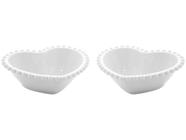 Conjunto de Bowls Branco Wolff Mesa Beads - 220ml 2 Peças