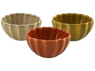 Conjunto de Bowls de Cerâmica Scalla Maiu 420ml 3 Peças