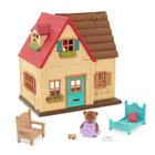 Conjunto de brinquedos Dollhouse Li'l Woodzeez Sunny Acres Country House