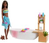 Conjunto de Brinquedos Fizzy Bath Doll Loira - Com Banheira e Acessórios