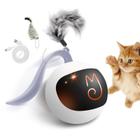 Conjunto de brinquedos interativo Cat Ball Migipaws Fun Tracker recarregável