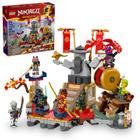 Conjunto de brinquedos LEGO NINJAGO Tournament Battle Arena 71818 com 6 minifiguras