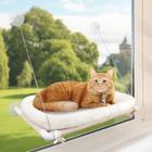 Conjunto de cama almofadada Cat Window Hammock PEFUNY para gatos grandes