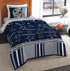 Conjunto de Cama Dallas Cowboys NFL Twin Size - Edredom, Lençol e Fronha