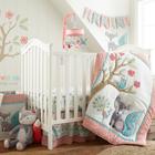 Conjunto de cama de berço Levtex Baby Fiona, 5 peças, tema Woodland Forest