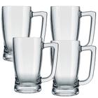 Conjunto de Canecas Chopp Cerveja 340ml 4 Unidades Nadir