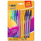 conjunto de caneta coloridas bic 10 cores