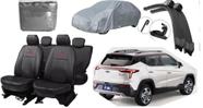 Conjunto de capa Jac e-JS4 2021 a 2024 + limpador