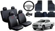 Conjunto de Capa L200 2022 a 2025 + Tapete + Capa de Volante: Completo e Sofisticado