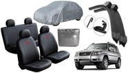 Conjunto de Capa Premium Pajero 1999 a 2008 + Capa de Cobertura + Limpador Automotivo