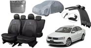 Conjunto de Capas Exclusivo para Jetta 15-20 com Limpador Automotivo