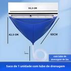 Conjunto de Capas Impermeáveis para Limpeza de Ar Condicionado Split