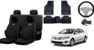 Conjunto de Capas para Interior Corolla 08-13 + Tapete + Capa de Volante