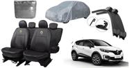 Conjunto de Capas Premium para Renault Captur 17-23 + Capa de Cobrir e Limpador