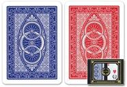 Conjunto de cartas de baralho DA VINCI Ruote 100% plástico de 2 decks Modiano