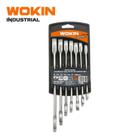 Conjunto de Chaves Combinadas com Catraca 7 Peças Wokin Tools