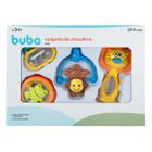 Conjunto de Chocalhos Infantil Buba 4 Peças Buba Baby