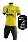 Conjunto de Ciclismo Masculino- Camisa Camel e Bermuda GEL - Way