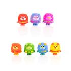 Conjunto de colecionador The Loyal Subjects Rainbow Brite com 7 sprites