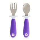 Conjunto de colher e garfo roxo Munchkin