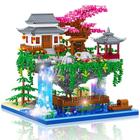 Conjunto de construção CAMPIR Peach Blossom Pond com 3320 blocos 14+