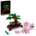 Conjunto de construção LEGO Icons Bonsai Tree com flor de cerejeira 10281