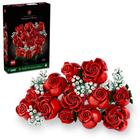 Conjunto de construção LEGO Icons Bouquet of Roses com 12 rosas vermelhas