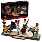 Conjunto de construção LEGO Ideas Jazz Quartet com 4 figuras de músicos