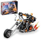 Conjunto de construção LEGO Marvel Ghost Rider Mech & Bike 76245