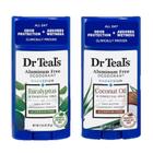 Conjunto de desodorante para presente Dr. Teals Óleo de Eucalipto e Coco 150mL