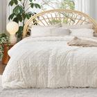 Conjunto de edredom Bedsure Queen Ivory com 2 fronhas, 3 peças