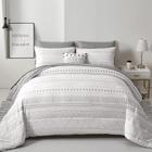 Conjunto de Edredom Boho Queen 7 Peças Wong's Bedding - Microfibra