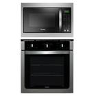 Conjunto de Embutir Forno Elétrico 84 Litros e Microondas 32 Litros Consul Inox/Preto 220V