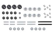 Conjunto de Engrenagens e Eixos LEGO Technic 50 peças