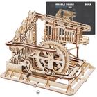 Conjunto de engrenagens mecânicas de quebra-cabeça de madeira 3D ROKR Cog Coaster