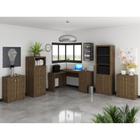 Conjunto de Escritório com Escrivaninha 05 pç CJ18-018 Tecnomóbili