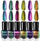 Conjunto de esmaltes Morovan Holographic Metallic 7mL x6 Gift