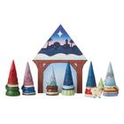 Conjunto de estatuetas Enesco Jim Shore Heartwood Creek Gnome Christmas