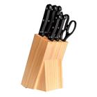 Conjunto de facas 8 peças com cepo Daily - Brinox