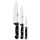 Conjunto de Facas Twin Chef 2, Faca Chef 8 Pol, Fatiador, Faca Legumes Zwilling J.A. Henckels