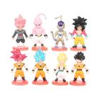 Conjunto de Figuras de Ação Dragon Ball Z (8-21 peças) - Goku, Vegeta, Broly e Outros