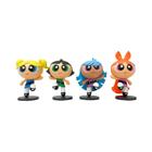 Conjunto De Figuras De Ação the Powerpuff Girls 4 Peças De Bonecas De PVC Modelo De Desenho Animado