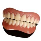 (Conjunto de folheados superiores e inferiores) Smile Veneers False Teeth