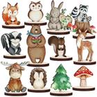 Conjunto de formas de recorte de animais de madeira Woodland Animals (12 unidades)